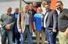 Die Delegation des SPD-Kreisverbandes beim SPD-Bezirksparteitag in Steinach